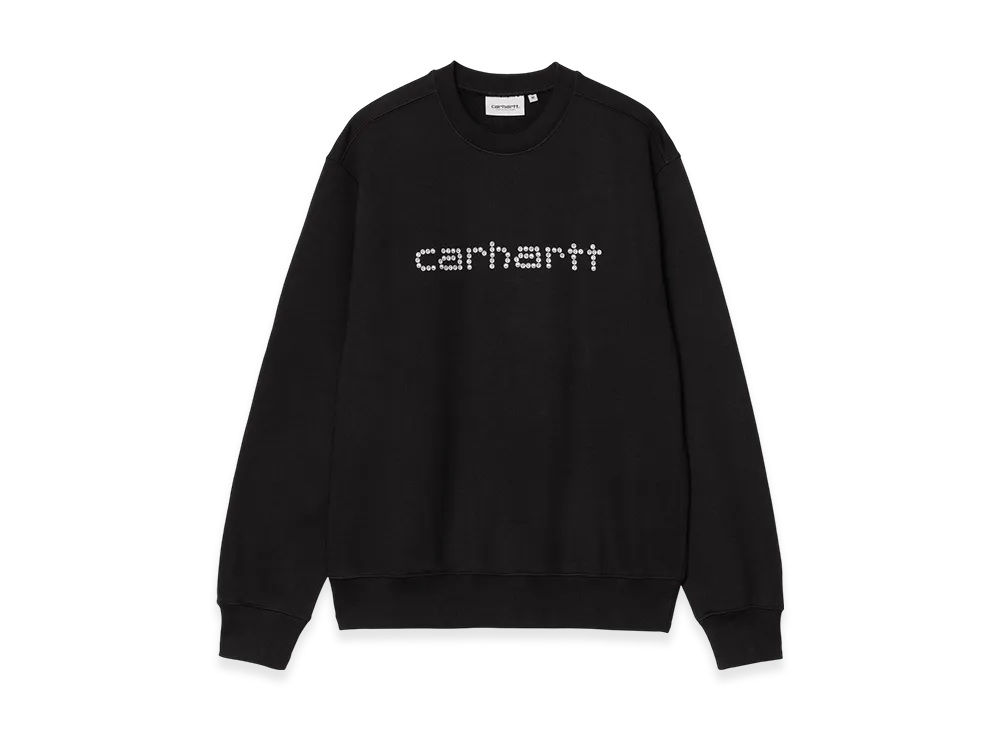 Carhartt WIP Rivet Script Sweat "Black"