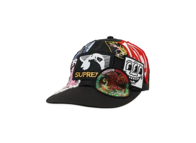 Supreme Patches 6-Panel "Black"