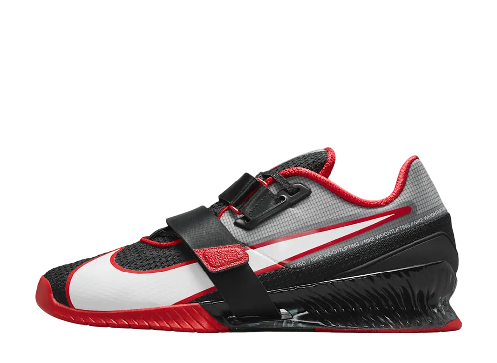 ナイキ ロマレオス4 "ブラック/ユニバーシティレッド/ホワイト"