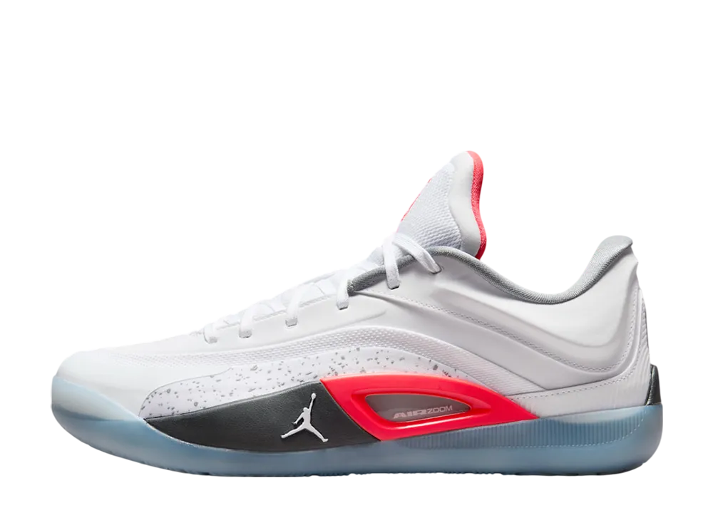 Nike Jordan Zion 4 "White/Photon Dust/Dark Smoke Grey/Infrared 23"