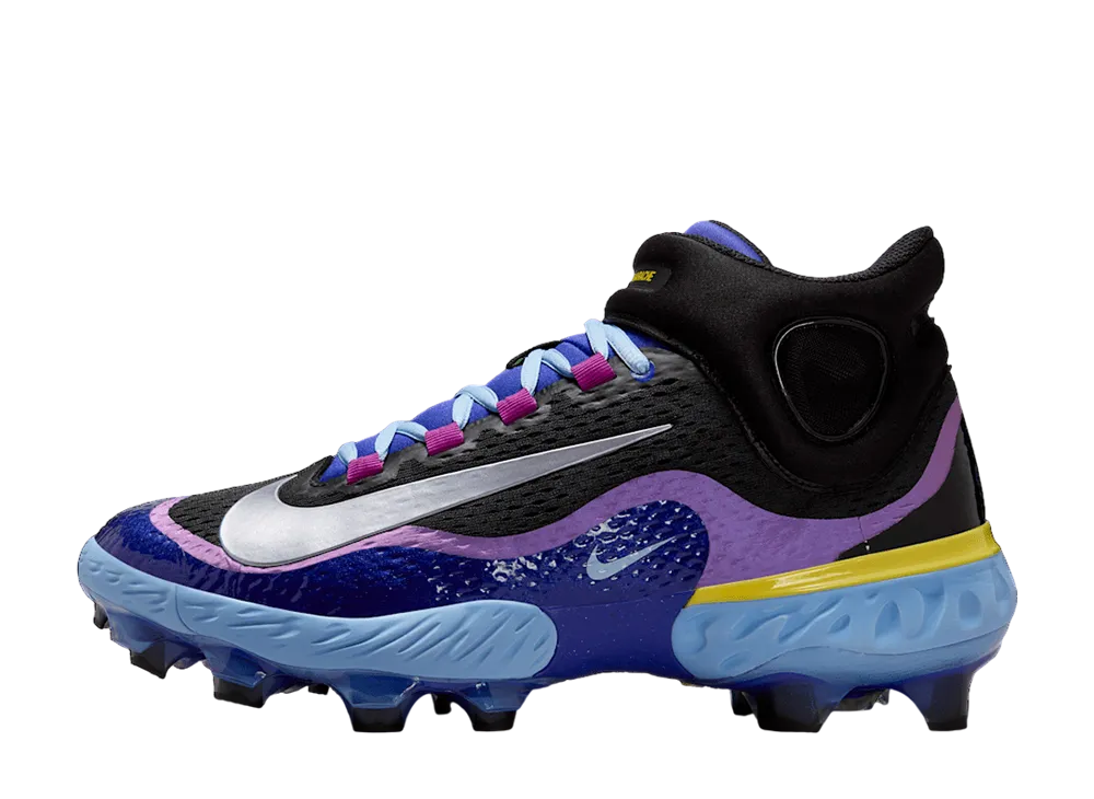 ナイキ アルファ ハラチ エリート4 ミッド NRG "ディープナイト/ブラック/サイキックブルー/メタリックシルバー"