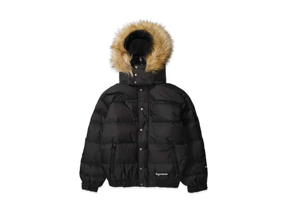 Supreme Facemask 700-Fill Down Puffer Jacket "Black"