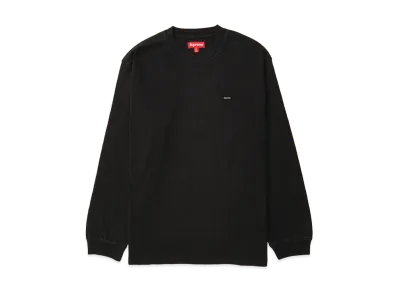 Supreme Small Box L/S Tee "Black"
