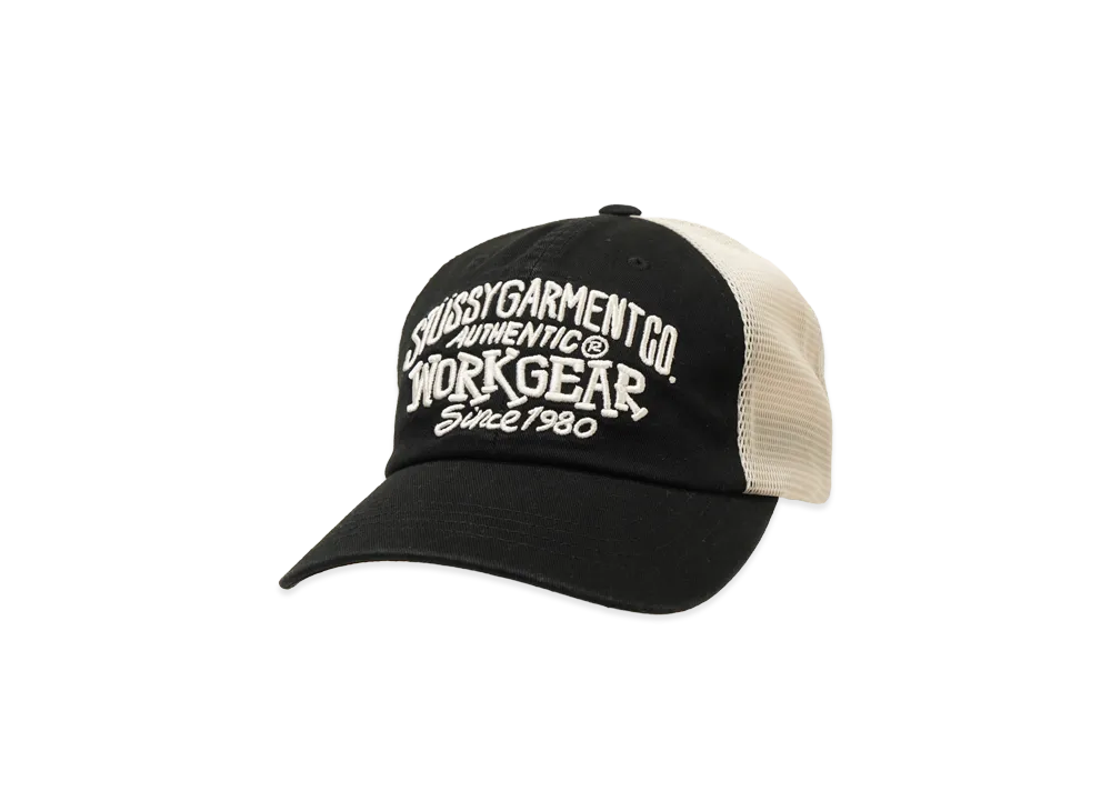 Stussy Low Profile Workgear Strapback "Black"