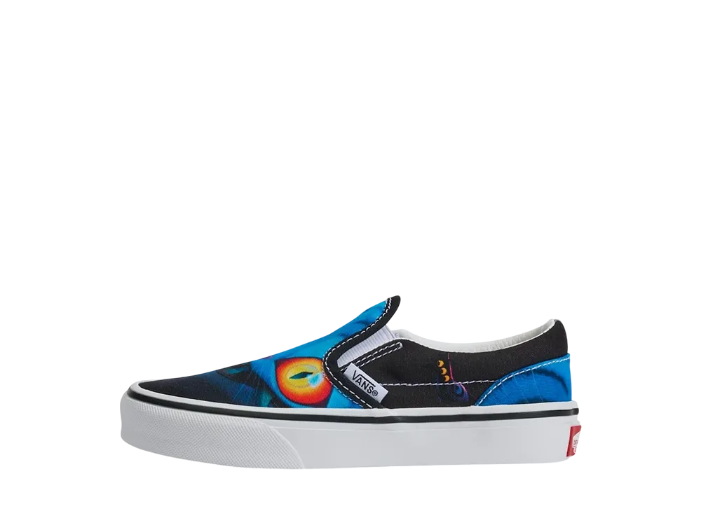 Kポップ デーモン ハンターズ × バンズ リトルキッズ スリッポン "ブラック"