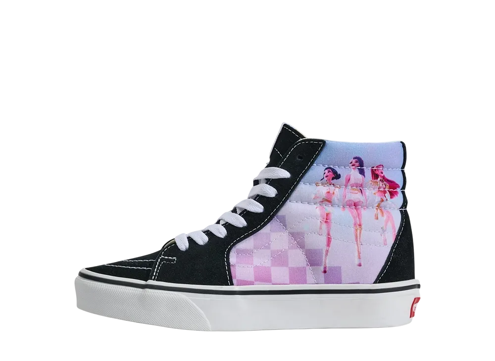 KPop Demon Hunters × Vans Big Kids Sk8-Hi "Black/Purple"