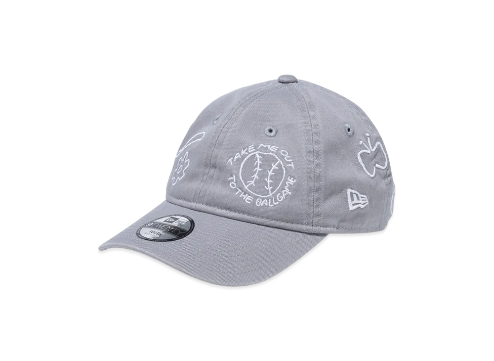New Era Kids Youth 9Twenty Lee Izumida "Grey"