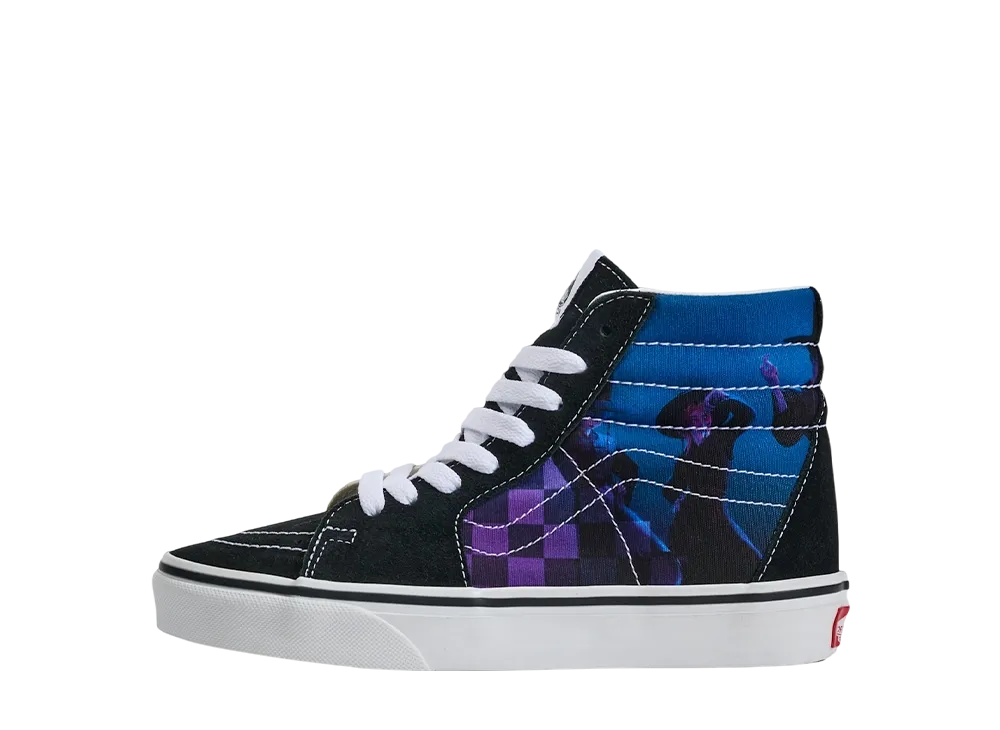 Kポップ デーモン ハンターズ × バンズ ビッグキッズ スケートハイ "ブラック/ブルー" 