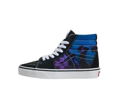 KPop Demon Hunters × Vans Big Kids Sk8-Hi "Black/Blue"