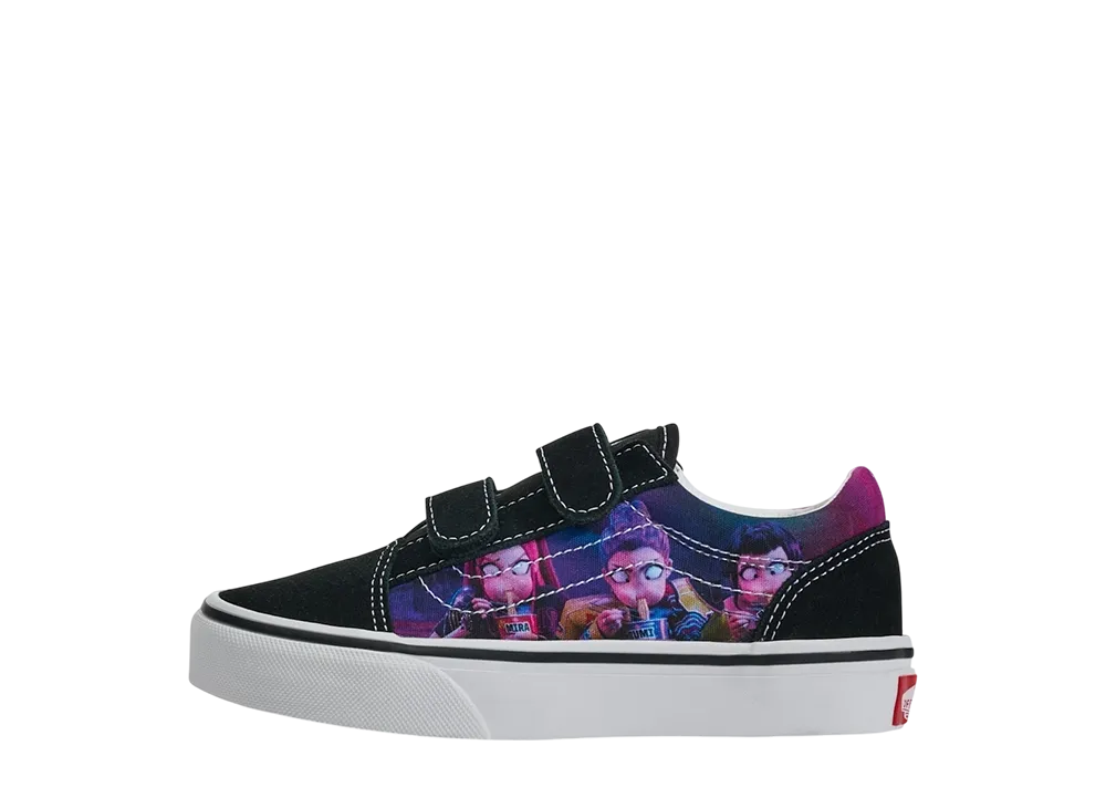 Kポップ デーモン ハンターズ × バンズ リトルキッズ オールドスクール V "パープル"