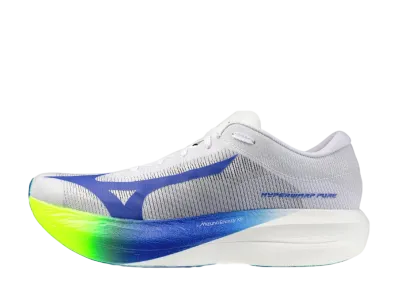 Mizuno Hyperwarp Pure "White/Blue/Yellow"