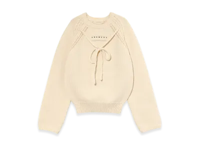 ANDMARY Casey knit tops "Ivory"