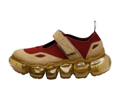 grounds Women's JEWELRY MARY JANE "Burgundy Camel/Camel"