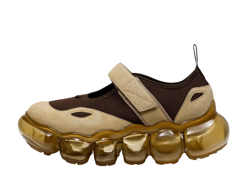 grounds Women's JEWELRY MARY JANE "Brown Camel/Camel"