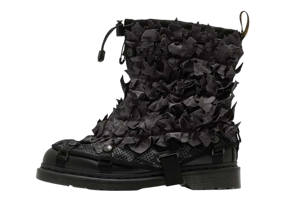 バビロン × ドクターマーチン 1460 "ブラック/グレーカモ"