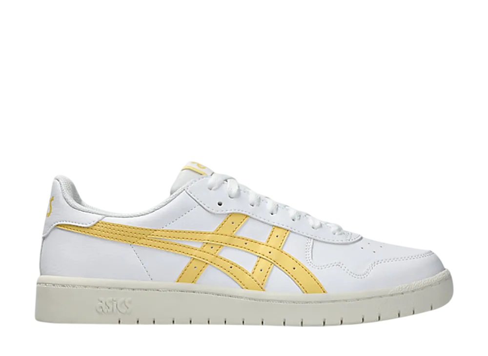 アシックス ジャパン S "ホワイト/フェイデッドイエロー"