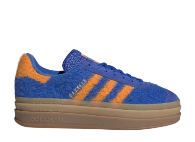 adidas Women's Gazelle Bold "Hi-Res Blue/Bright Orange"