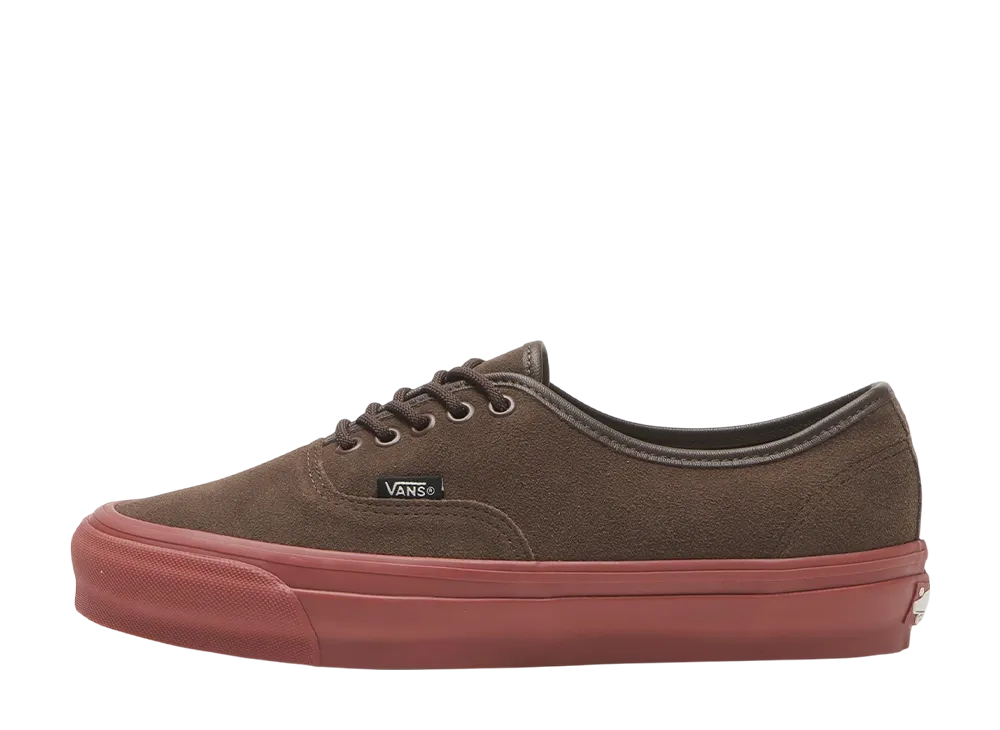 OTWバイバンズ オーセンティック44 サイプド ビブラム "プラチナムスウェードポッティングソイル/レッドオーカー"