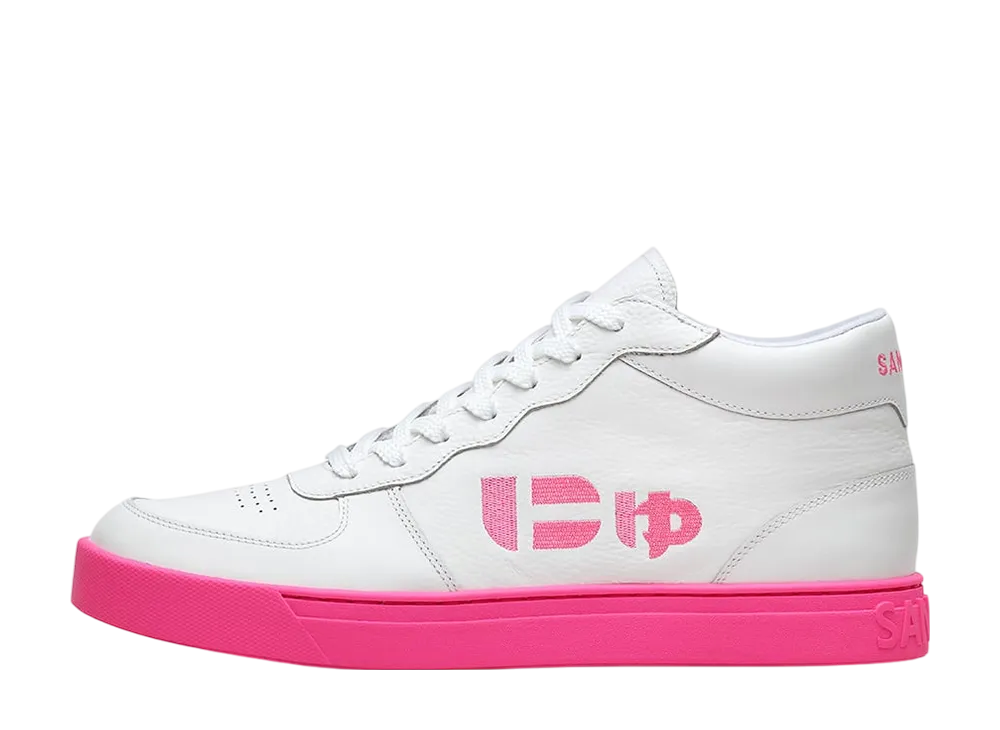 サンガッチョ にゅ〜ず "ホワイト/ネオンピンク"