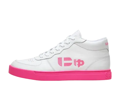 SANGACIO Nyu's Mid "White/Neon Pink"