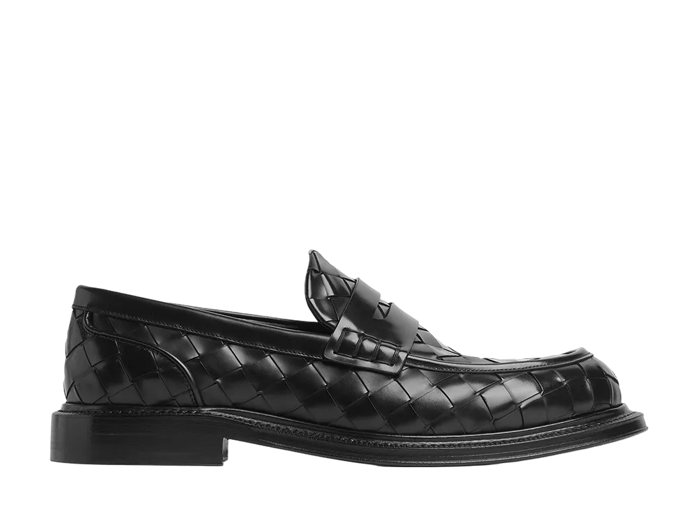 ボッテガヴェネタ ジェームス ローファー "ブラック"