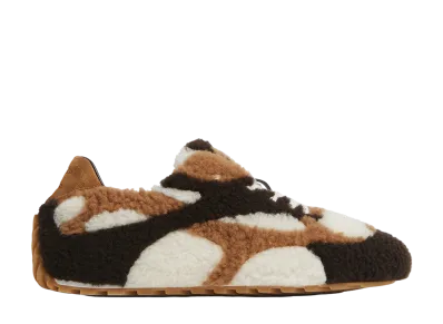 Bottega Veneta Orbit Flash Sneaker "Popcorn/Caramel/Fondente"