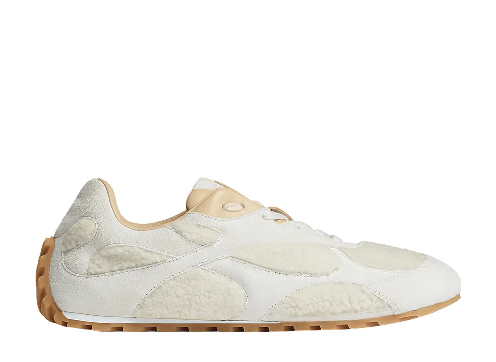 Bottega Veneta Orbit Flash Sneaker "Tufo/Popcorn"