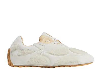 Bottega Veneta Women's Orbit Flash Sneaker "Tufo/Popcorn"