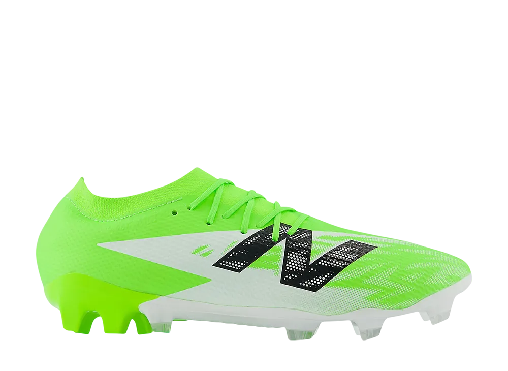 ニューバランス フューロン チーム FG V8 "ピクセルグリーン/ブラック/シルバー"