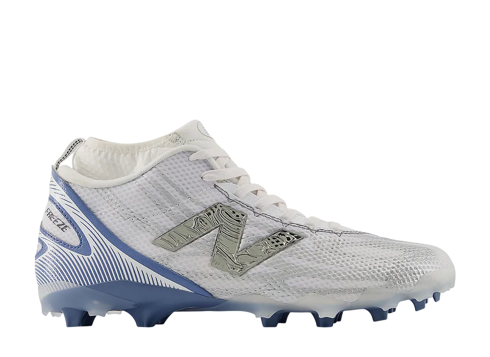 ニューバランス フリーズLX V5 リキッドシルバー "ホワイト/シルバー/ショアラインブルー"