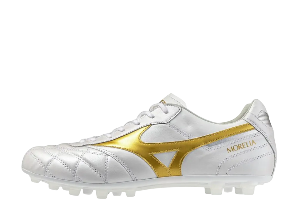Mizuno Morelia 2 Japan AG "Super White Pearl/Gold"