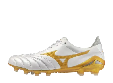 Mizuno Morelia Neo 4 Japan "Super White Pearl/Gold"