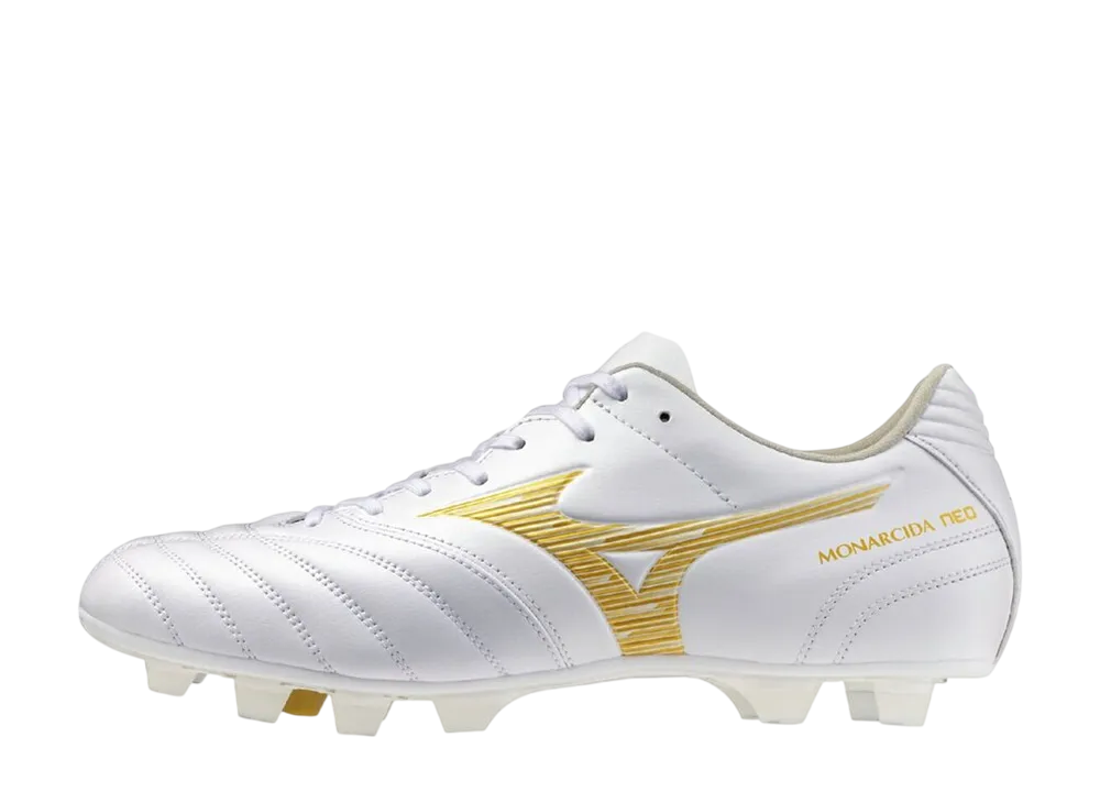 Mizuno Monarcida Neo 3 Wide Pro "White/Gold"