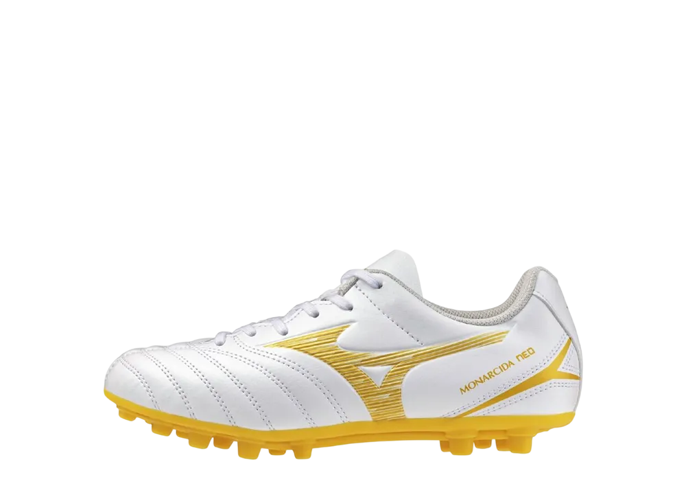 Mizuno GS Monarcida Neo 3 Select Jr AG "White/Gold"
