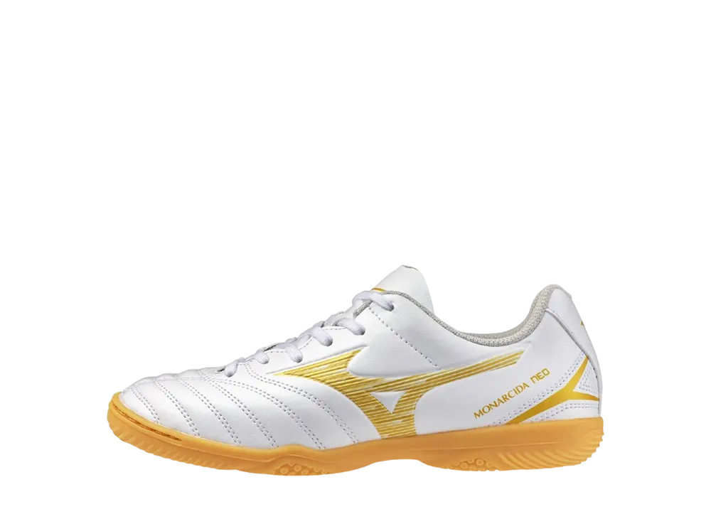 Mizuno GS Monarcida Neo 3 Select Jr In "White/Gold"