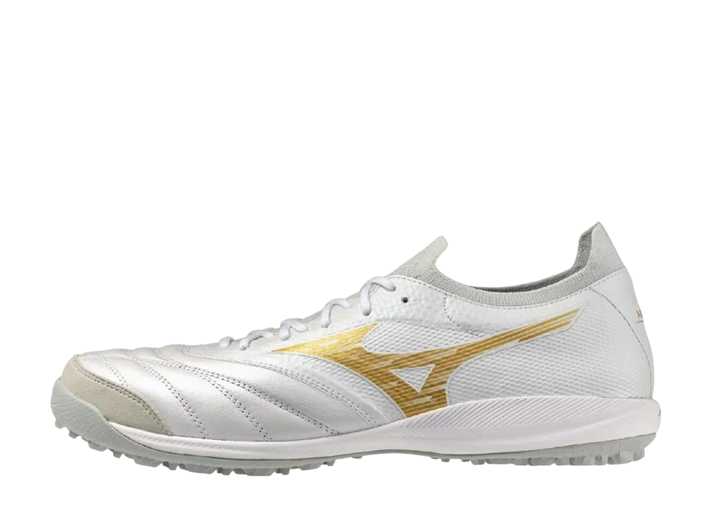 Mizuno Morelia Neo Sala β Japan TF "Super White Pearl/Gold"