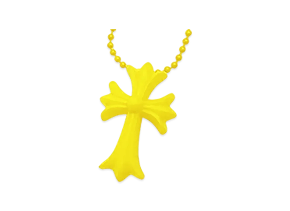 クロムハーツ ラバー スモール CHクロス シリコンネックレス 