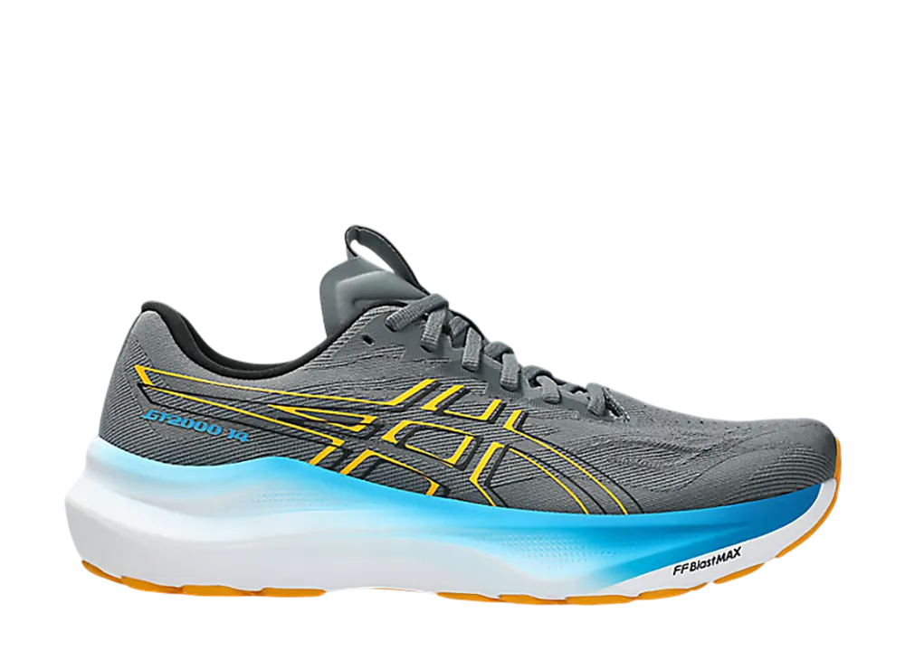 アシックス GT2000 14 "スチールグレー/ヤマブキ"