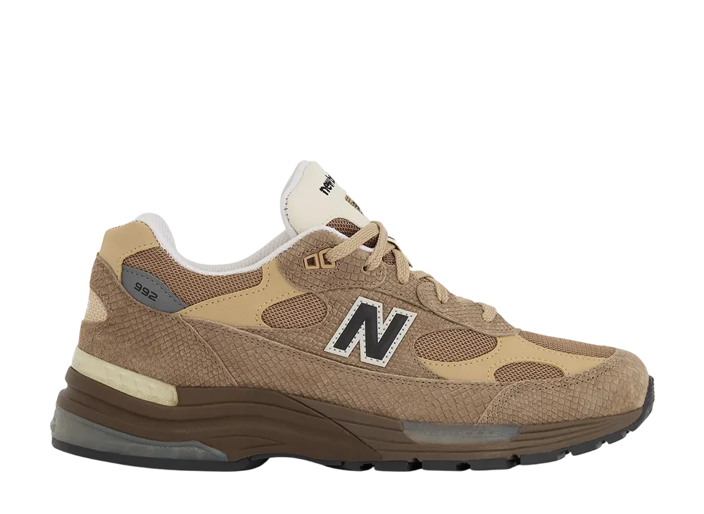New Balance 992 Made in USA "Driftwood/Rich Oak/Incense"