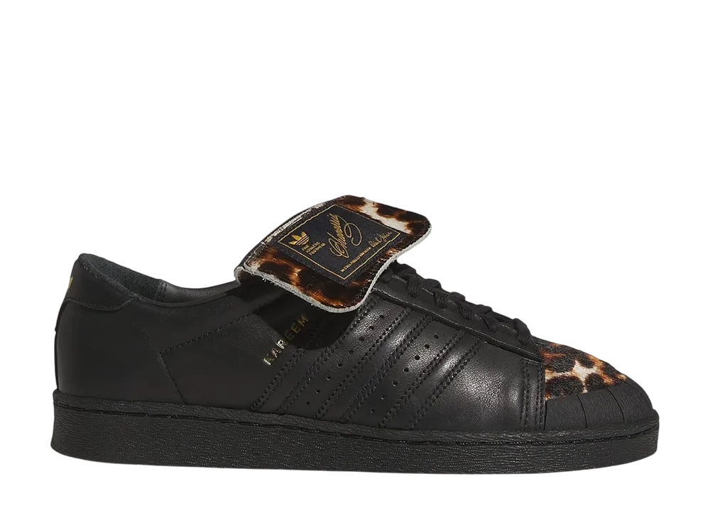 ウィリーチャバリア × アディダスオリジナルス ジャバー ロー "コアブラック/コアブラック/サプライヤーカラー"