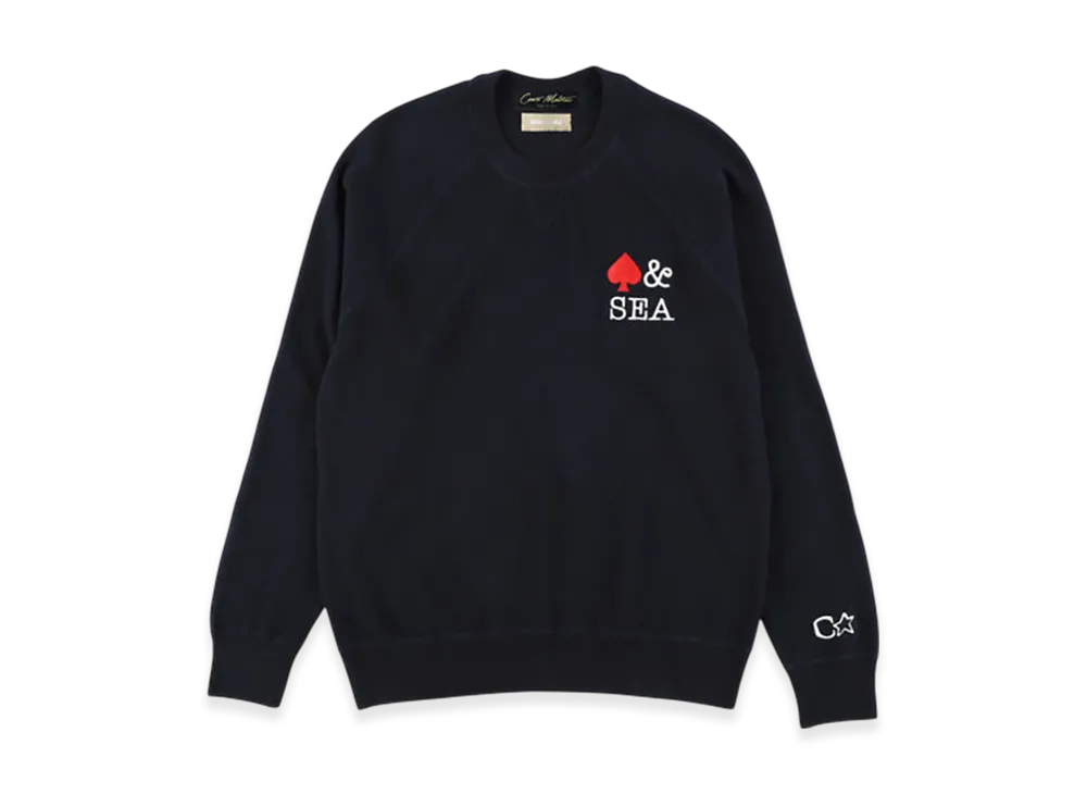 WIND AND SEA x Corto Moltedo Cashmere Sweater "Black"