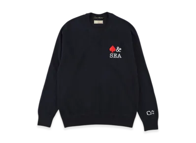 WIND AND SEA x Corto Moltedo Cashmere Sweater "Black"