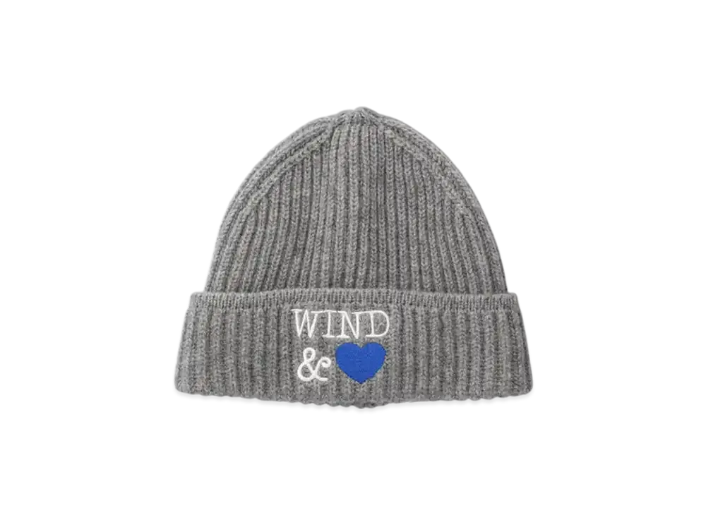 WIND AND SEA x Corto Moltedo Cashmere Beanie "Gray"
