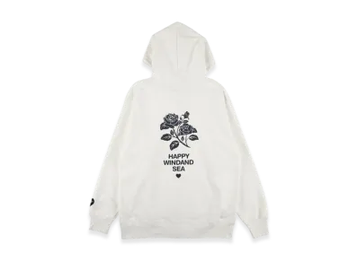 WIND AND SEA Heart&Spade Zip Up Sweatshirt "Off White"