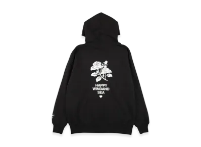 WIND AND SEA Heart&Spade Zip Up Sweatshirt "Black"