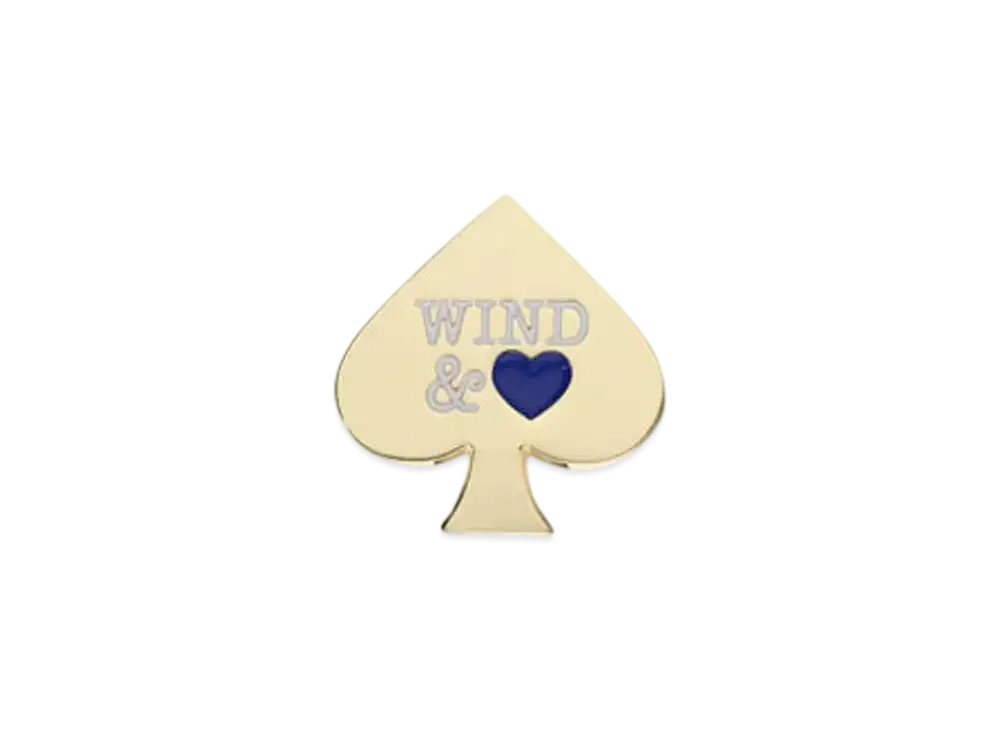 WIND AND SEA Pins B (Spade) "Gold"