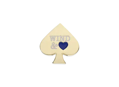 WIND AND SEA Pins B (Spade) "Gold"