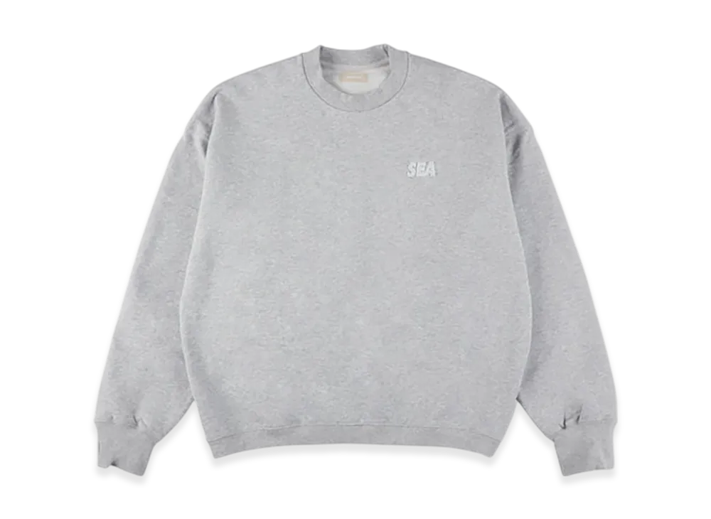 WIND AND SEA Cozy Crewneck Sweatshirt "Heather Gray"