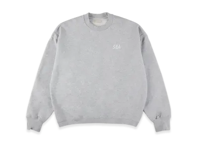 WIND AND SEA Cozy Crewneck Sweatshirt "Heather Gray"