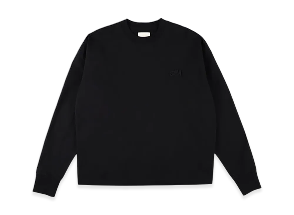 WIND AND SEA Cozy L/S Tee "Black"